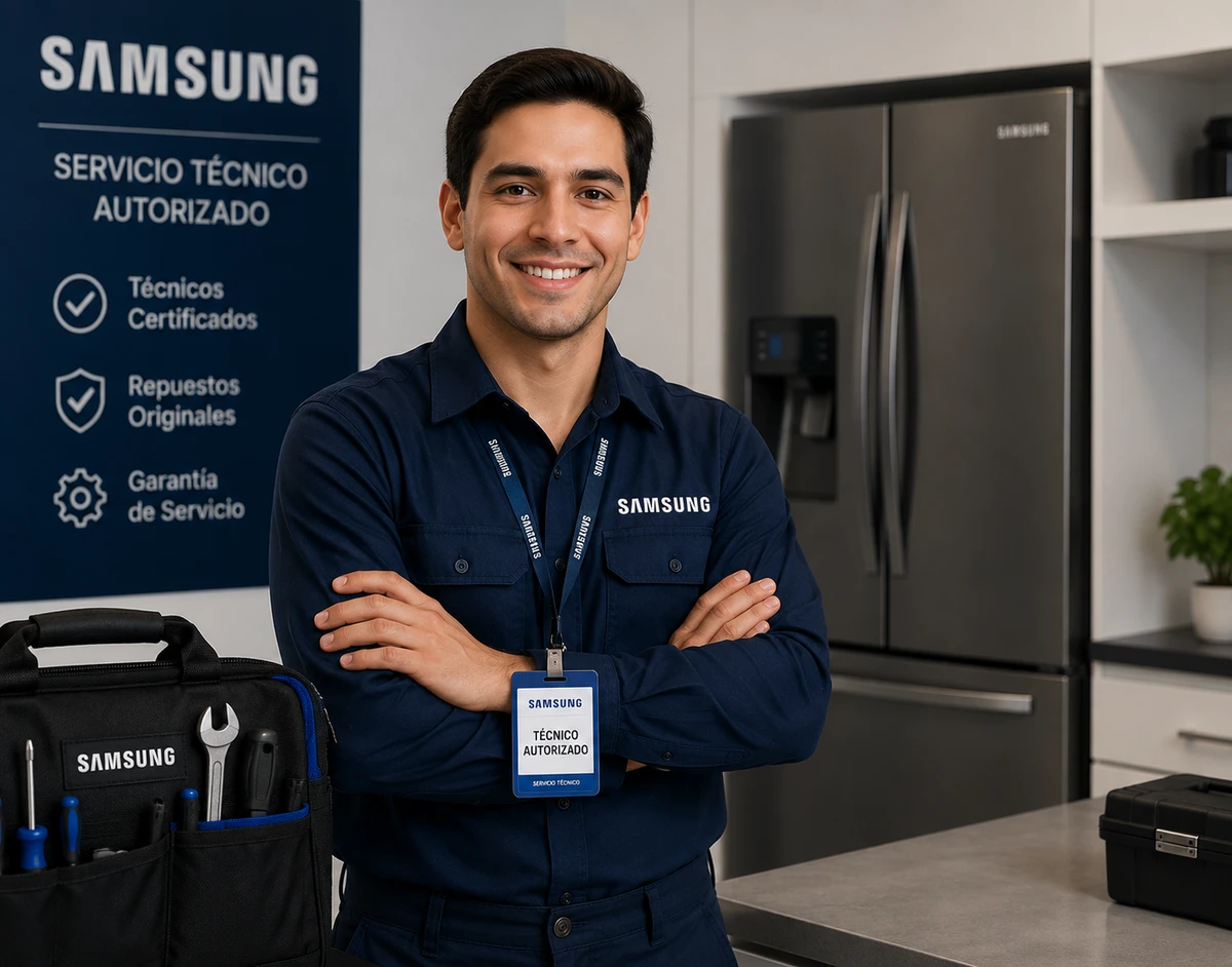 Técnicos oficiales Samsung realizando diagnóstico de circuitos lógicos en Costa Rica
